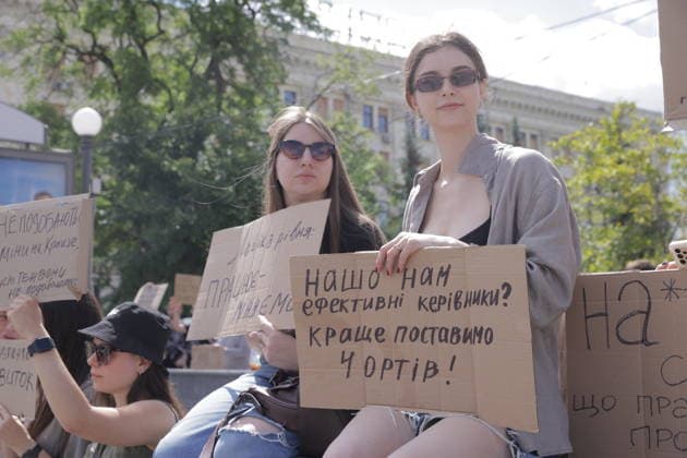 Ukraine following the dismissal of Defence Minister Mykhailo Fedorov in Kharkiv