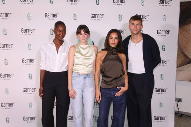 Celebrity press event at the Garner Hotel in Berlin
