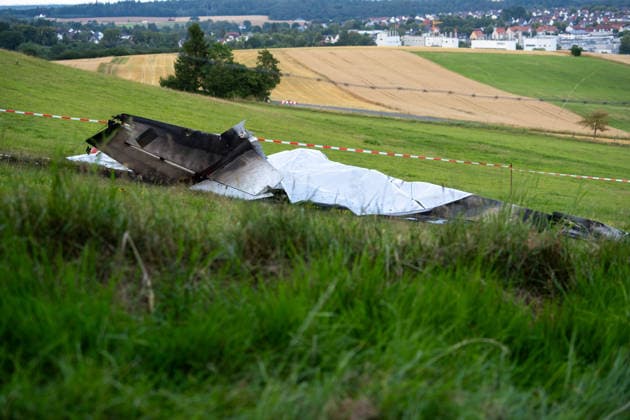 Hesse: Small aircraft crashes in Mengeringhausen