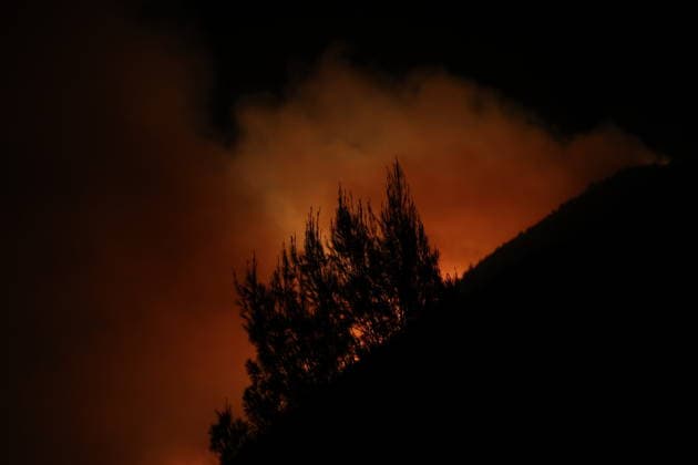 Algeria, fires near Blida