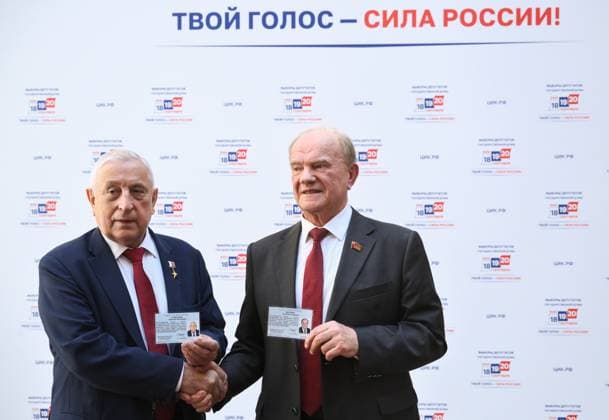 Russia: The KPRF party submits its list of candidates for the State Duma elections in Moscow