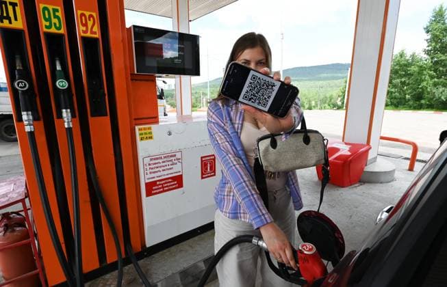 Russia: People in Chita need a QR code to buy fuel