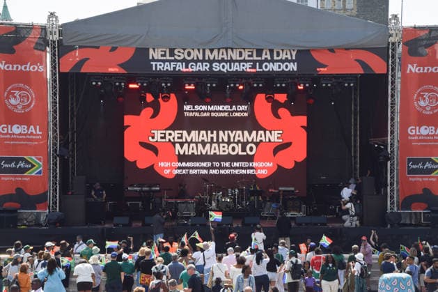 London, Nelson Mandela Day Celebration