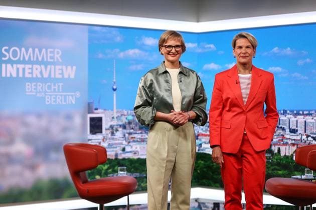 Berlin: Franziska Brantner in the ARD summer interview