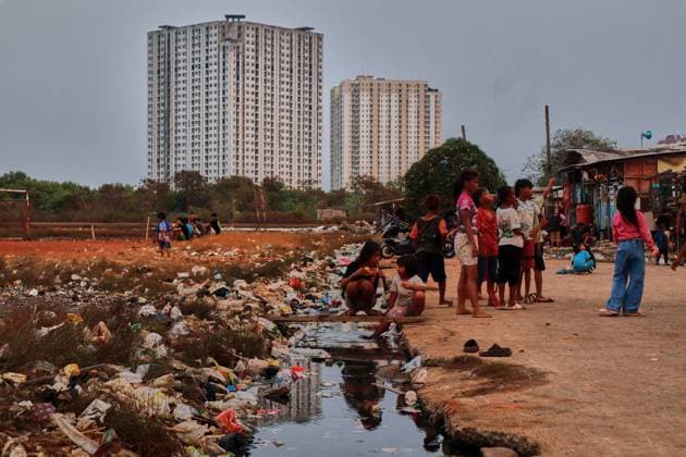 Indonesia: Everyday life in Kampung Muara Baru in North Jakarta