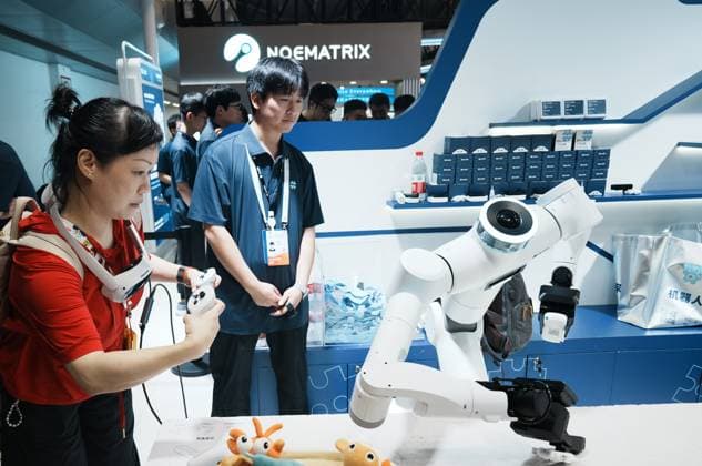China, exhibition during the World AI Conference (WAIC) in Shanghai
