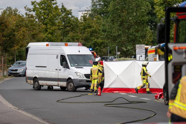 North Rhine-Westphalia: Accident involving a motorbike and a car in Ginsheim-Gustavsburg
