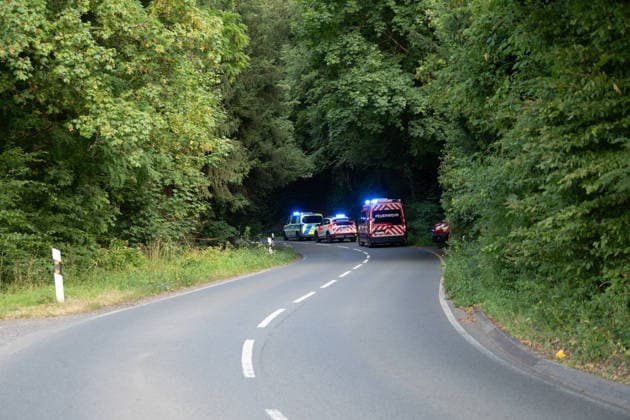 Hesse, car accident in Burgsolms