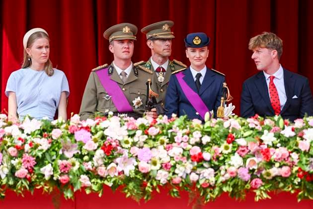 Belgium, National Day parade in Brussels
