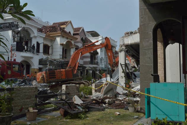 Indonesia: House in Medan explodes