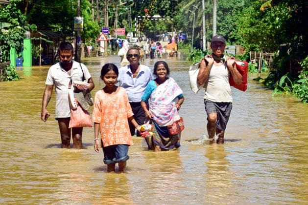 India, Floods in Assam
