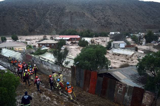 Chile: Second flash flood hits Islon near La Serena following severe weather