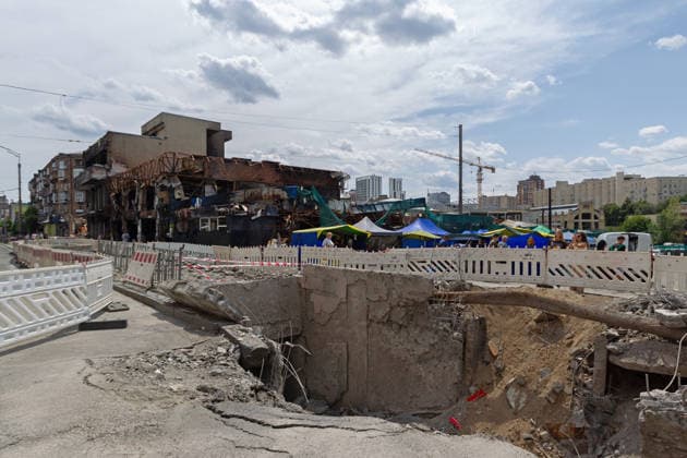 The war in Ukraine: impressions following the air strike on Kyiv