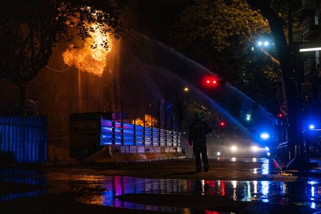 Spain: Gas leak causes fire at Placa de Sants metro station in Barcelona