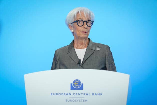 Frankfurt am Main, ECB press conference with Christine Lagarde