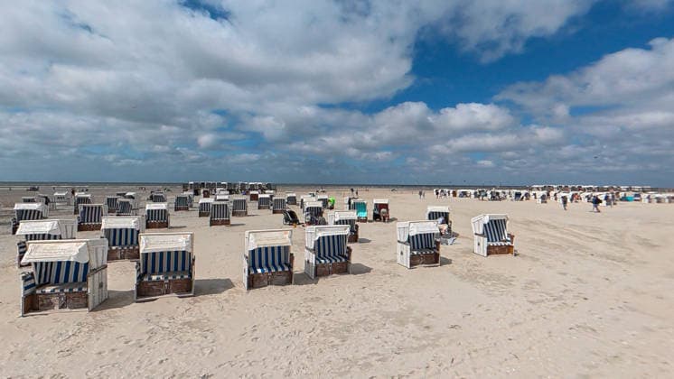 Schleswig-Holstein, beach life on the beach at Sankt Peter-Ording, impressions
