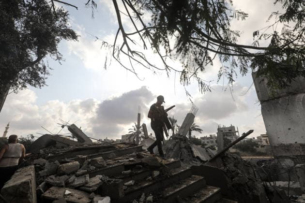 The Middle East conflict, Gaza: impressions following the Israeli air strike on Bureij
