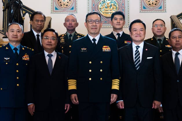 Thailand: China’s Defence Minister Dong Jun meets Prime Minister Anutin Charnvirakul in Bangkok