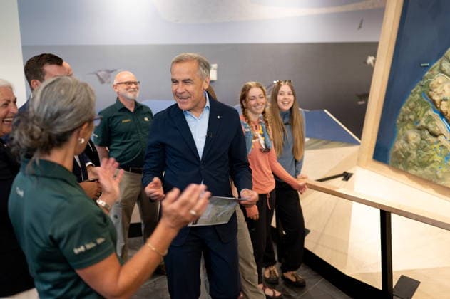 Canada: Mark Carney visits Gros Morne National Park in Newfoundland