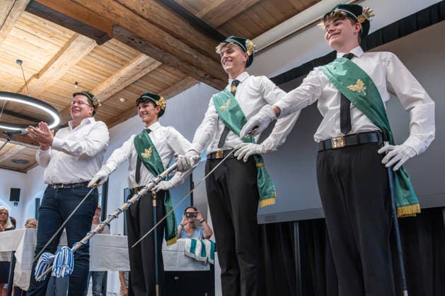 Baden-Württemberg, opening of the Rutenfest in Ravensburg