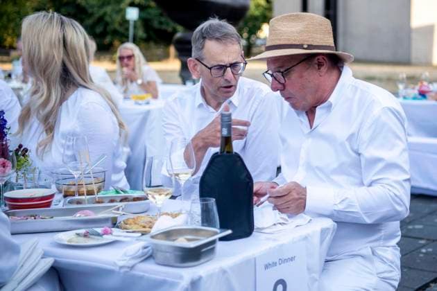 North Rhine-Westphalia, White Dinner in Duisburg