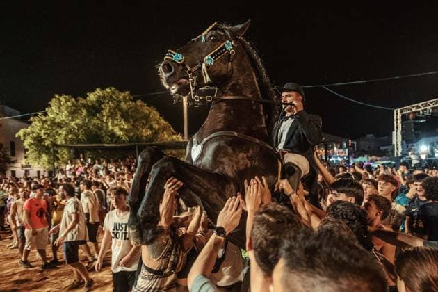 Spain, Sant Jaume Festival in Es Castell, Menorca