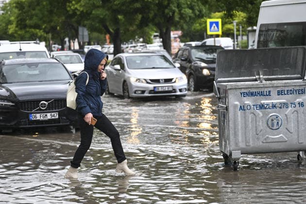 Turkey, flooding in Ankara