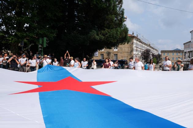 Spain, Galician National Day in Santiago