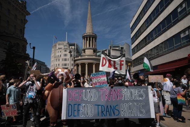 London, Trans Pride March
