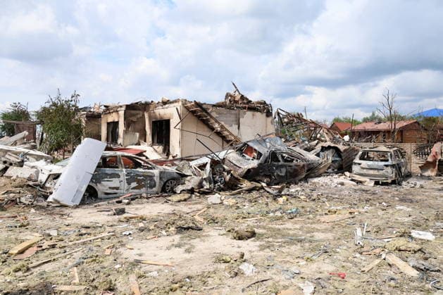 War in Ukraine: Air strike on Kyrylivka near Zaporizhzhia