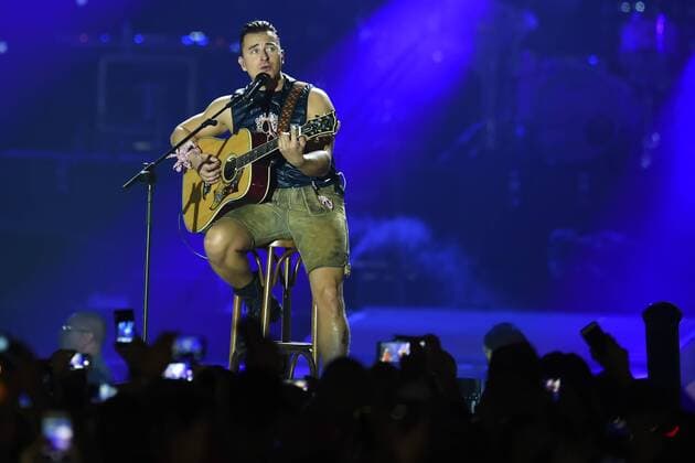 Andreas Gabalier concert cancellation - after food poisoning in hospital