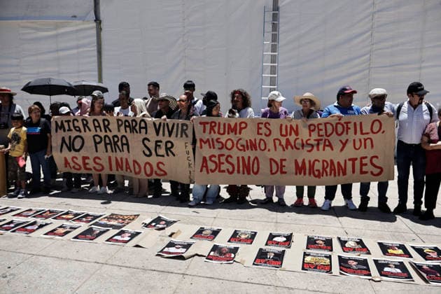 Mexico: Protest for justice following ICE killings in Mexico City