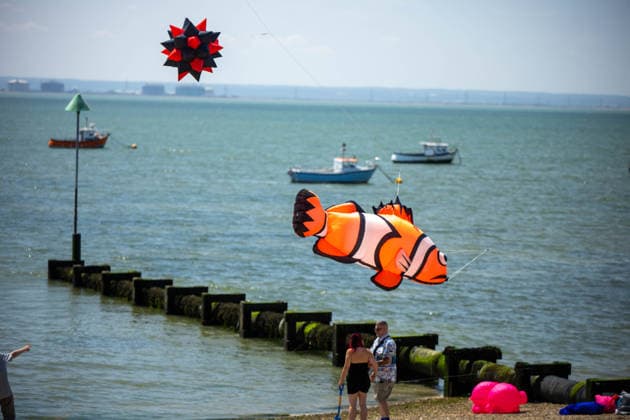 United Kingdom, Kite Festival on Southend-on-Sea Beach