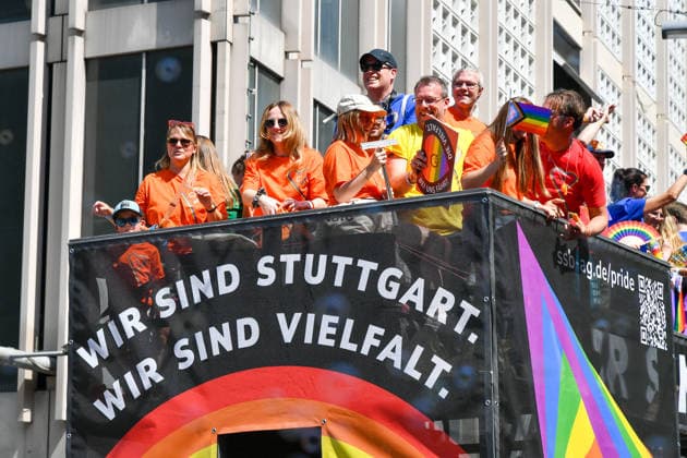 Baden-Württemberg, Love is Love, Stuttgart flies the flag, CSD parade