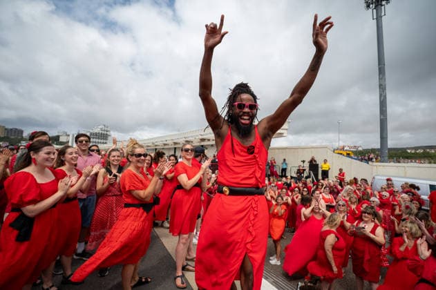 United Kingdom, Wuthering Heights Day in Folkestone