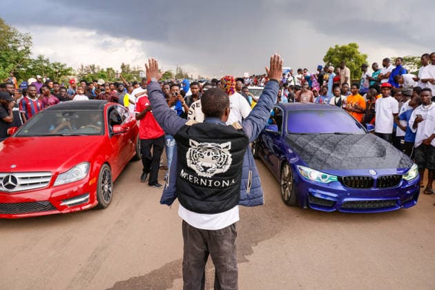 Nigeria, road race in Abuja