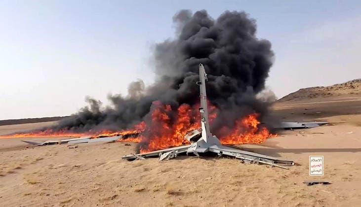 Yemen: Drone shot down in Al-Jawf