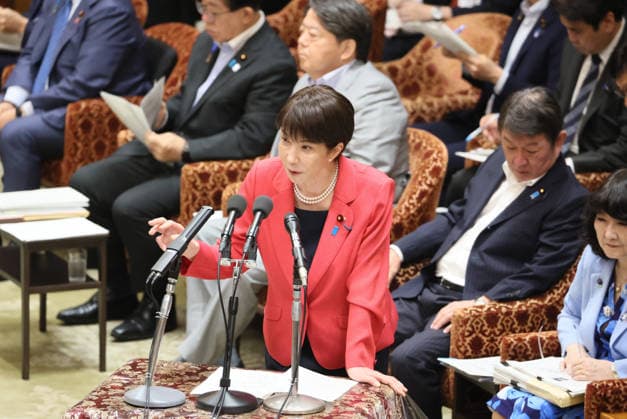 Japan, debate in the House of Representatives in Tokyo