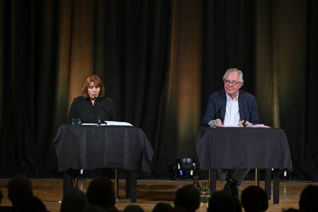 Arts, Salzkammergut Festival in Gmunden, a reading from Loriot’s *Scenes from a Marriage* with Senta Berger and Friedrich von Thun