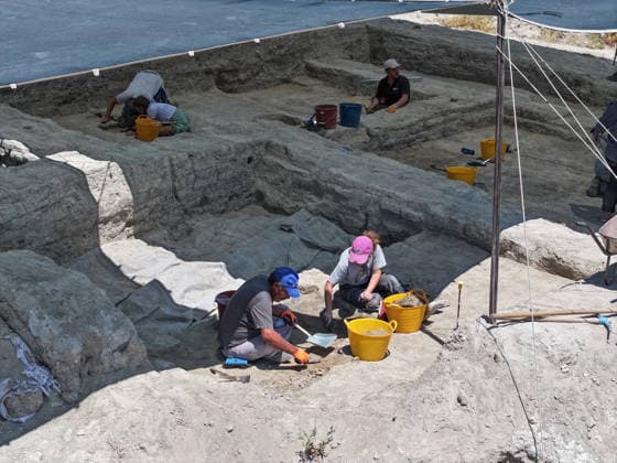 Turkey, excavation at Türkmen-Karahöyük