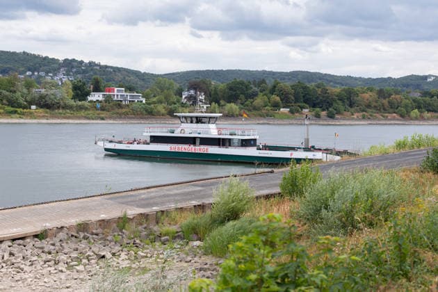 North Rhine-Westphalia, low water levels on the Rhine