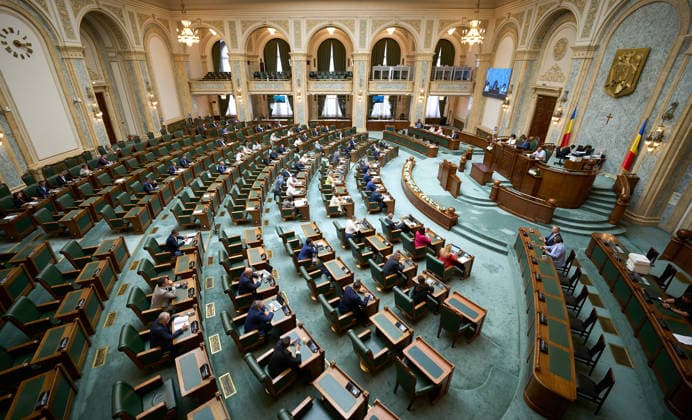 Bucharest, Extraordinary session of the Romanian Senate