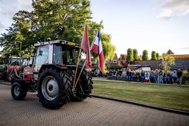 The Netherlands, farmers’ protests in Borculo