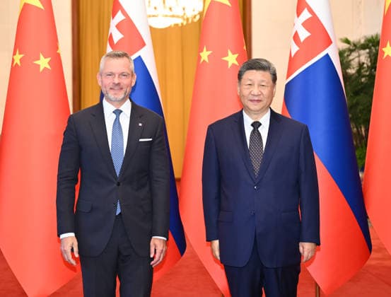 Beijing: Xi Jinping welcomes Peter Pellegrini