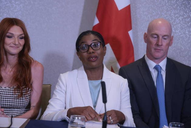 United Kingdom, Kemi Badenoch’s press conference in London