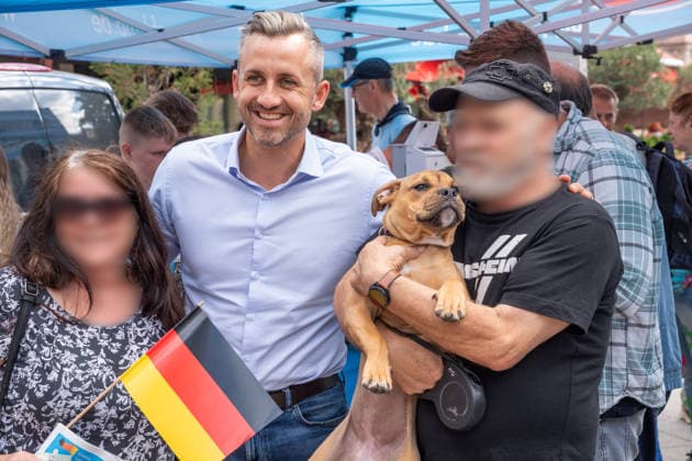 Saxony-Anhalt: AfD election campaign with Ulrich Siegmund in Magdeburg