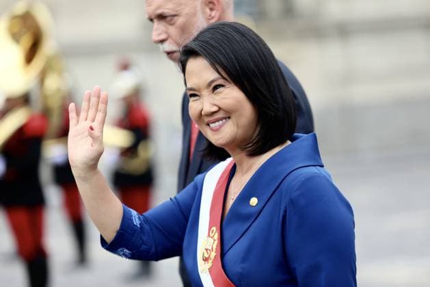 Peru: Swearing-in ceremony for the newly elected President, Keiko Fujimori, in Lima