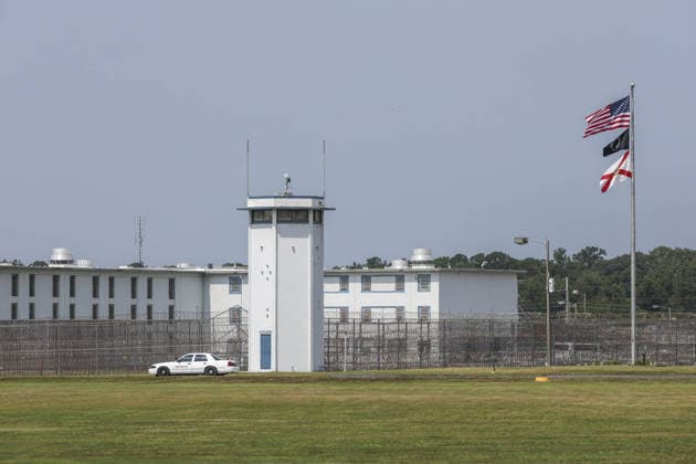 USA, the execution of James Duckett, impressions from Florida State Prison