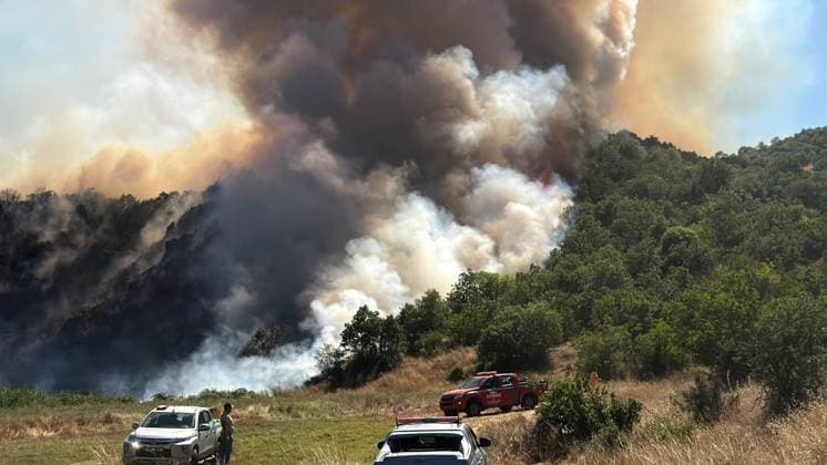 Turkey, forest fires in Kutayaha