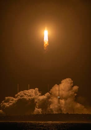 China, rocket launch in Wenchang